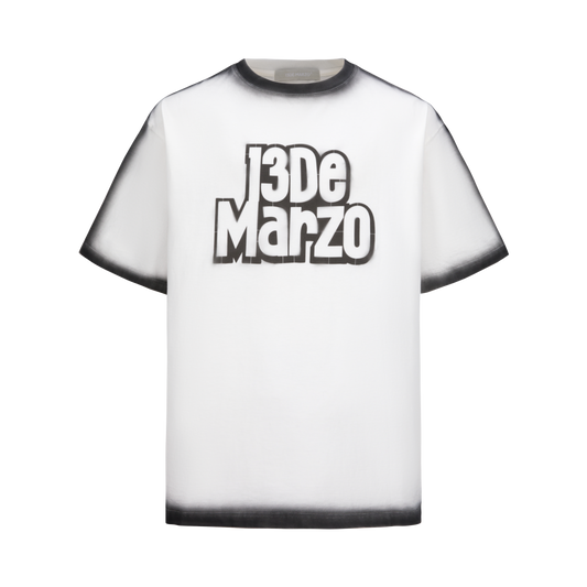 13DE MARZO Thick Outline Sketch T-shirt