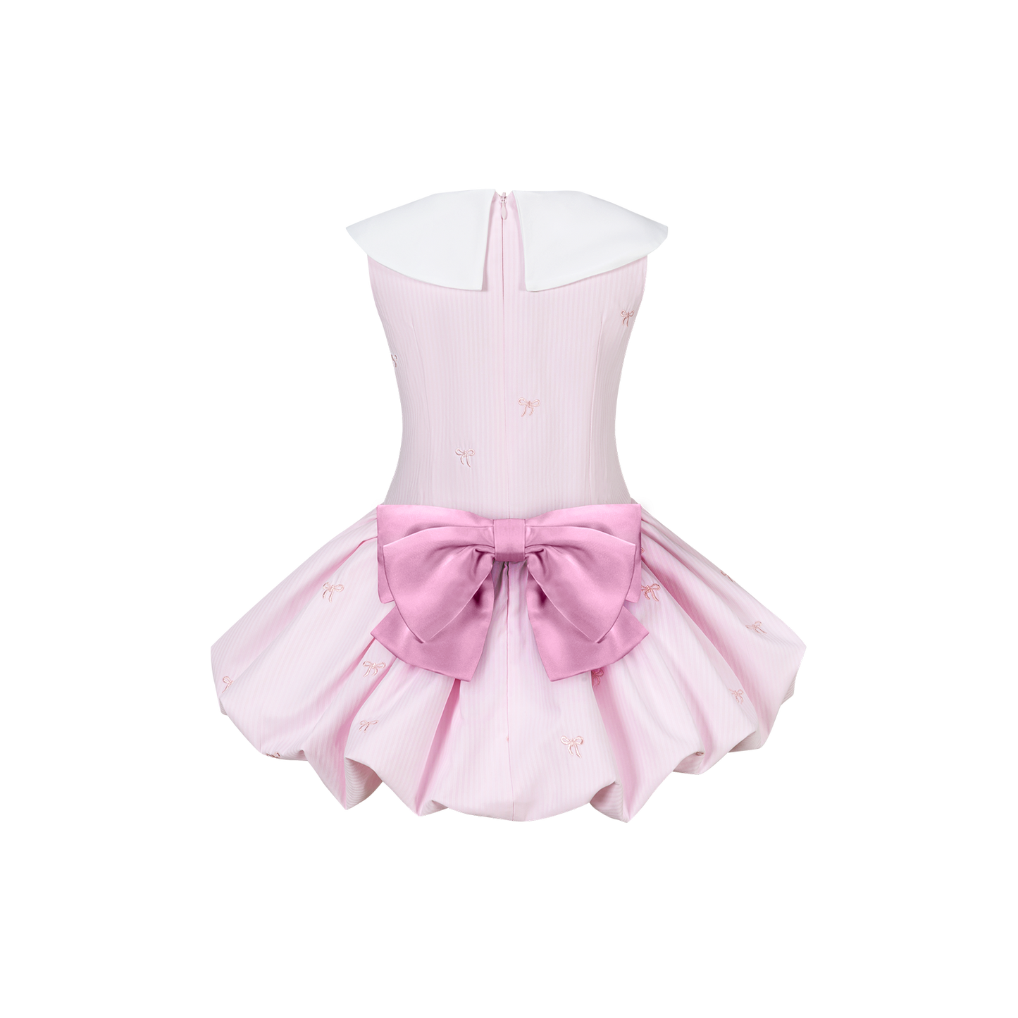 13DE MARZO BabyBear Bow Bubble Dress Pink