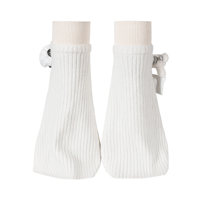 Harry Potter × 13DE MARZO Hedwig Hogwarts Bear Leg Warmer - 13DE MARZO