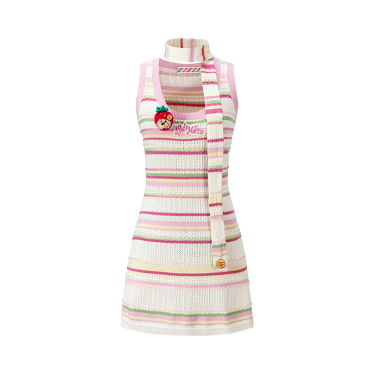 13DE MARZO Lollipop Striped Knit Dress - 13DE MARZO