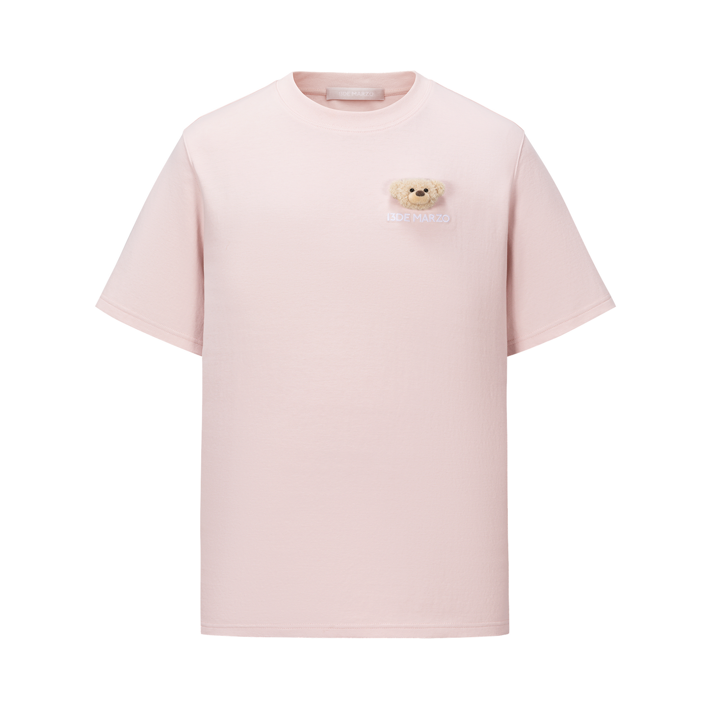13DE MARZO Mini Bear Crewneck T-shirt Pink