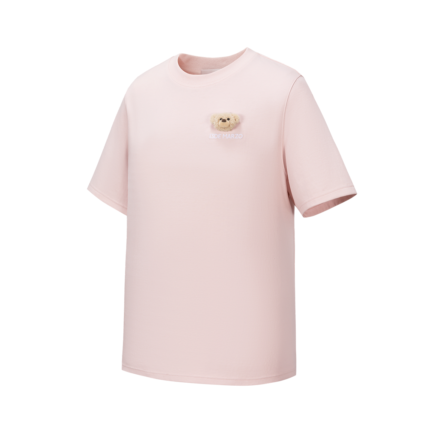 13DE MARZO Mini Bear Crewneck T-shirt Pink