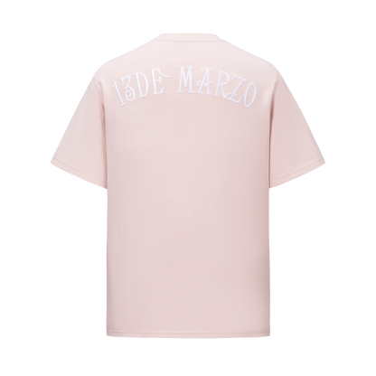 13DE MARZO Mini Bear Crewneck T-shirt Pink