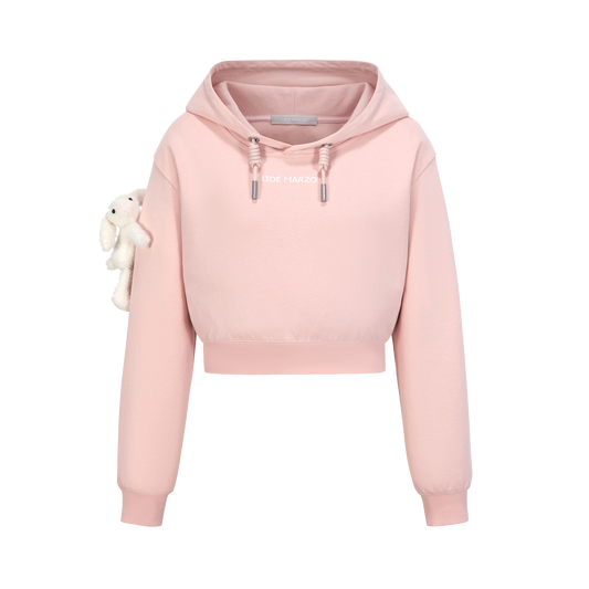 13DE MARZO Bear Logo Patch Hoodie - 13DE MARZO