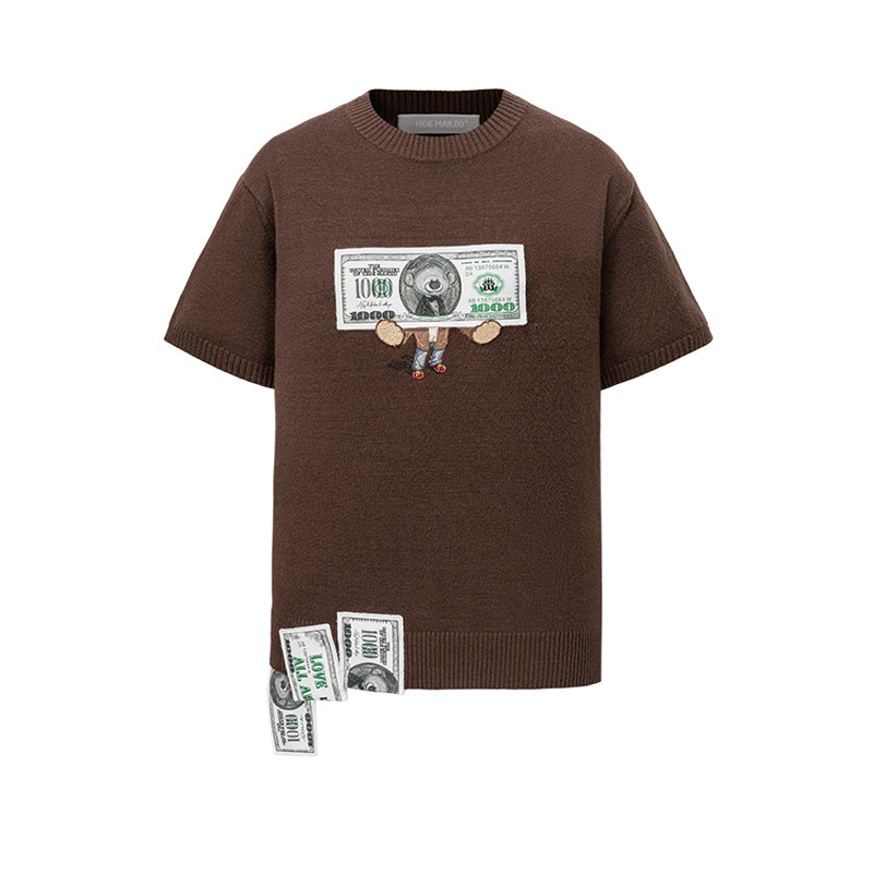 13DE MARZO Bear Cash T-shirt - 13DE MARZO