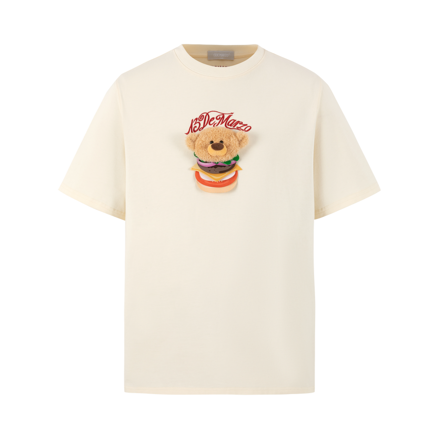 13DE MARZO Layered Hamburger T-shirt - 13DE MARZO