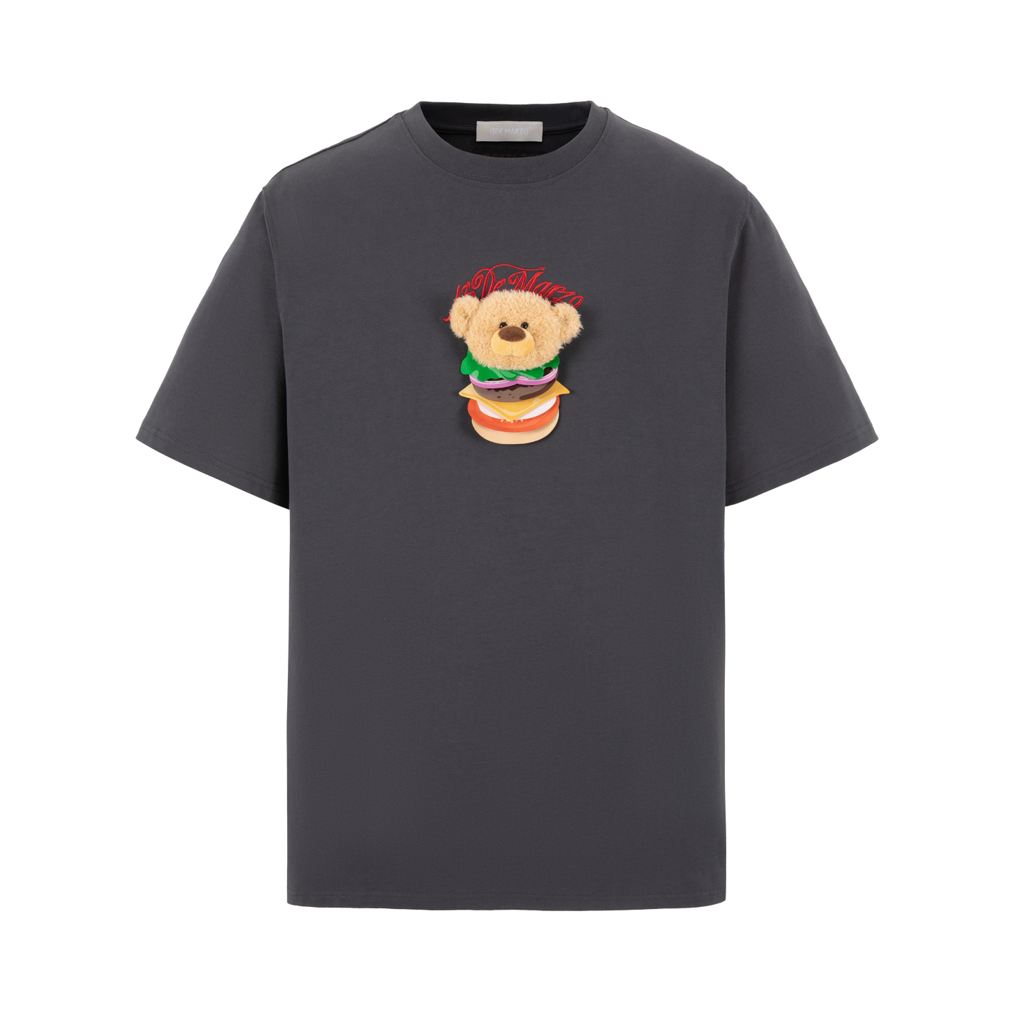 13DE MARZO Layered Hamburger T-shirt