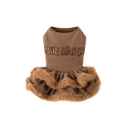 13DE MARZO ToBeMarzoBear Pet Dress Khaki