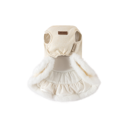 13DE MARZO ToBeMarzoBear Pet Dress White