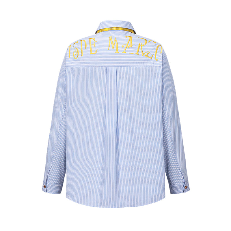 13DE MARZO Tailor Bear Stripe Shirt - 13DE MARZO