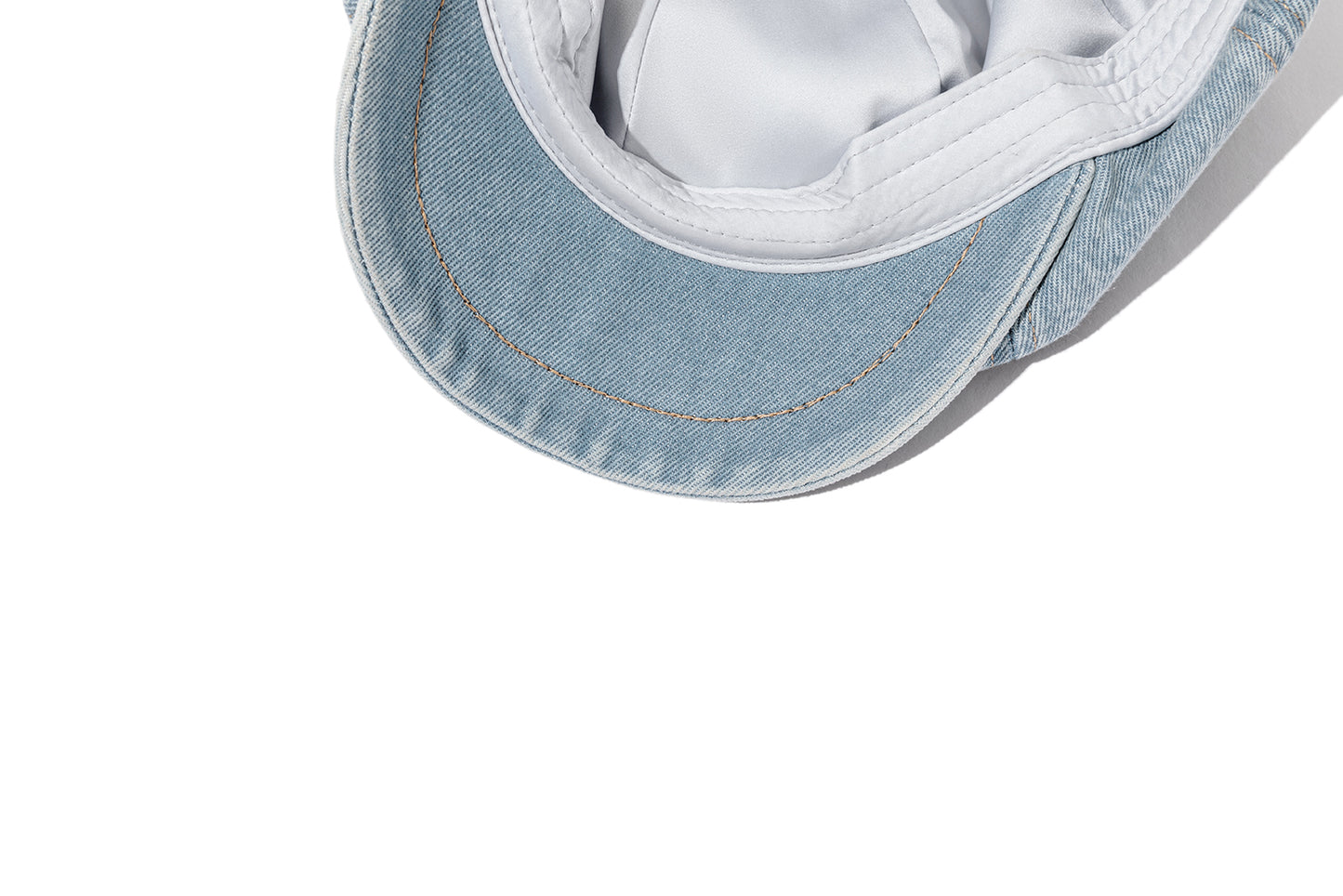 13DE MARZO Chain Detail Beret Blue - 13DE MARZO