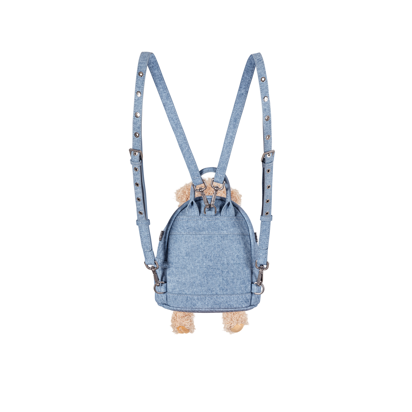 13DE MARZO Bear Denim Backpack