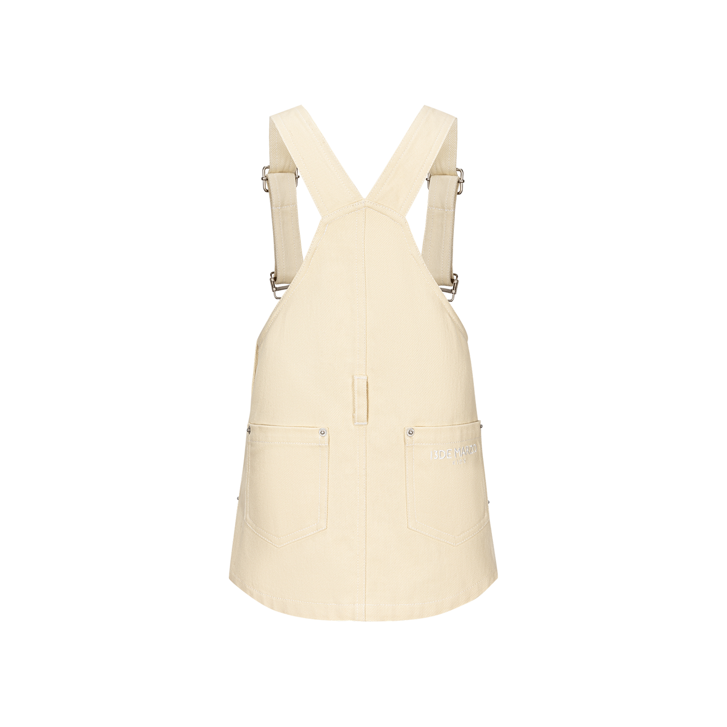 13DE MARZO Floral BabyBear Overall Khaki - 13DE MARZO