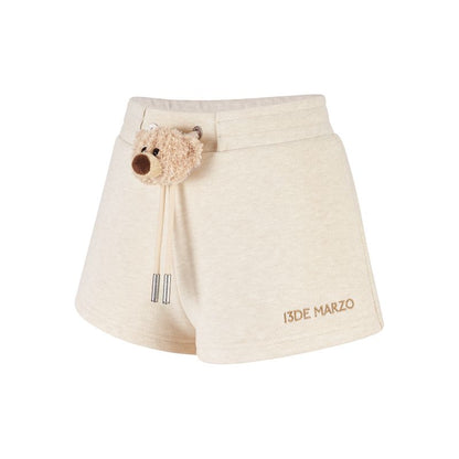 13DE MARZO Doozoo Brushed Shorts Beige - 13DE MARZO