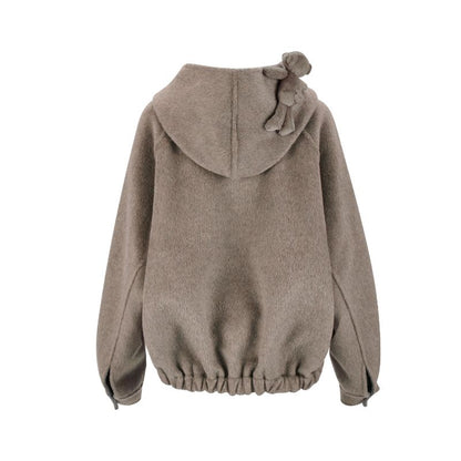 13DE MARZO Bear Doudle Fleece Coat - 13DE MARZO