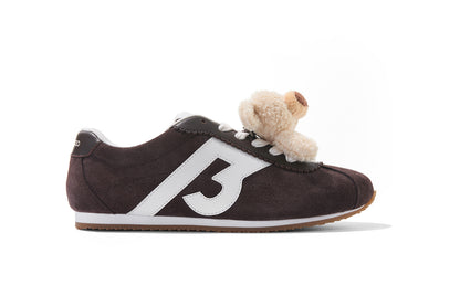 13DE MARZO Casual Retro Jogging Shoes Brown