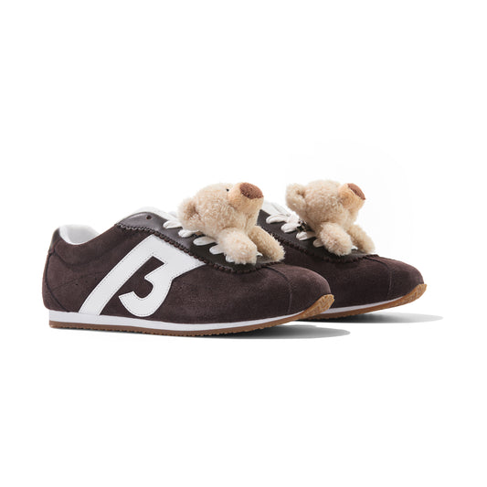 13DE MARZO Casual Retro Jogging Shoes Brown