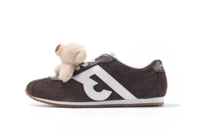 13DE MARZO Casual Retro Jogging Shoes Brown