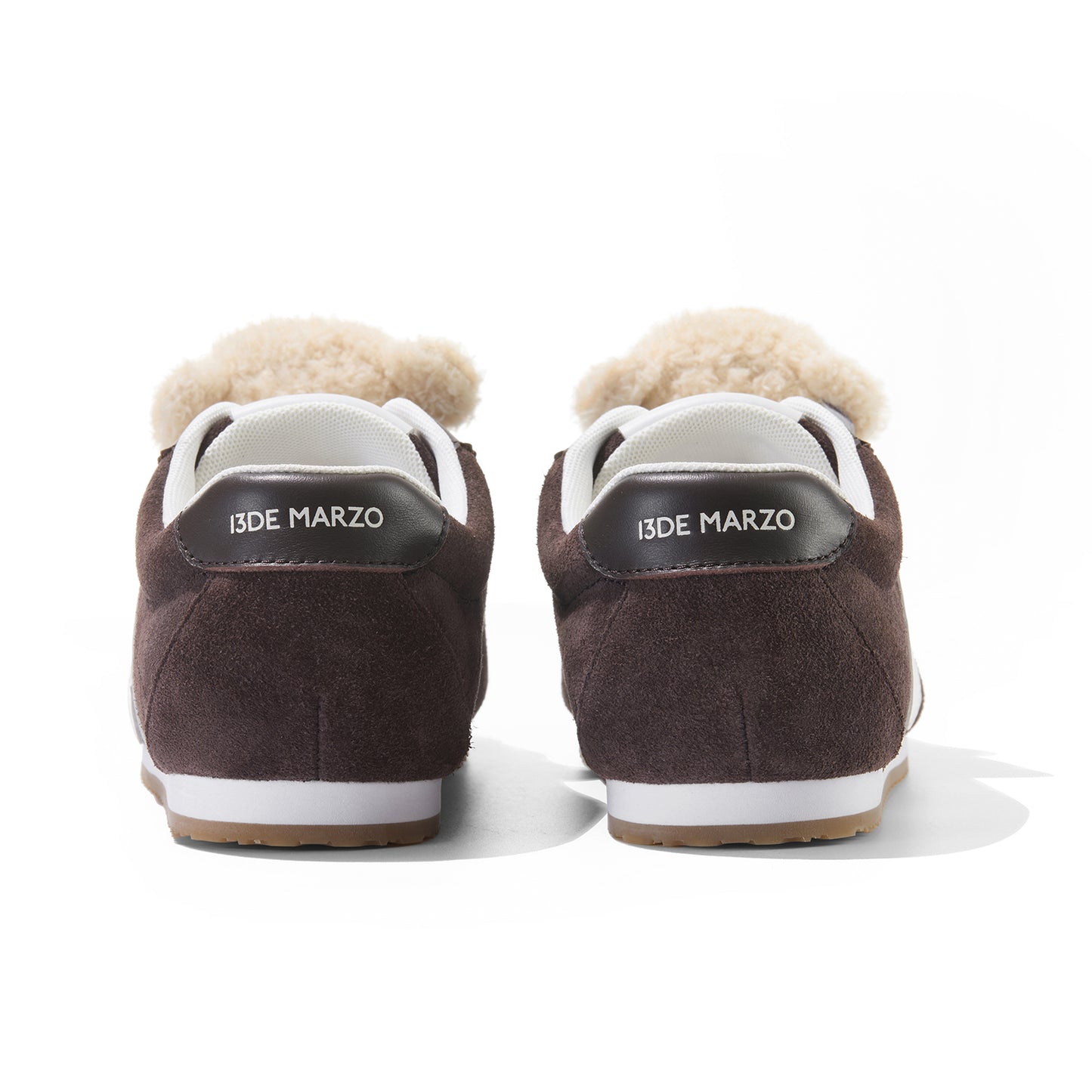13DE MARZO Casual Retro Jogging Shoes Brown