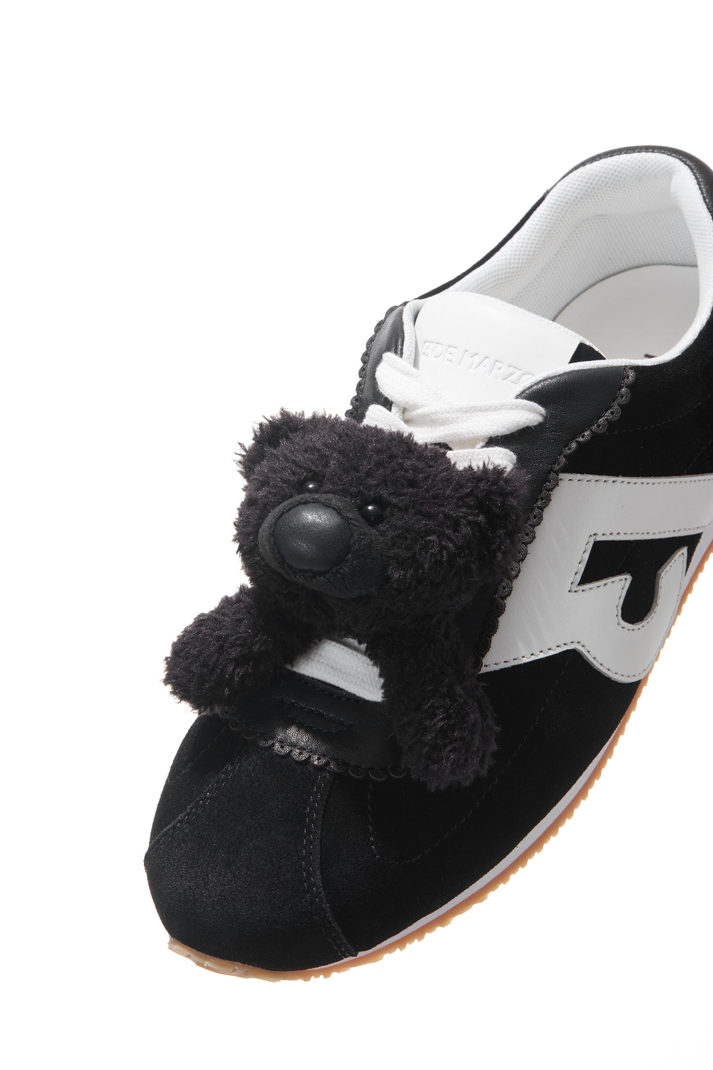 13DE MARZO Casual Retro Jogging Shoes Black