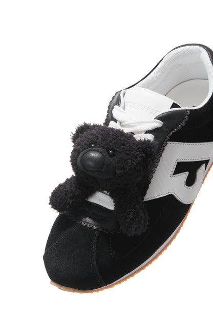 13DE MARZO Casual Retro Jogging Shoes Black