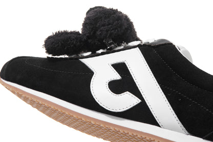 13DE MARZO Casual Retro Jogging Shoes Black