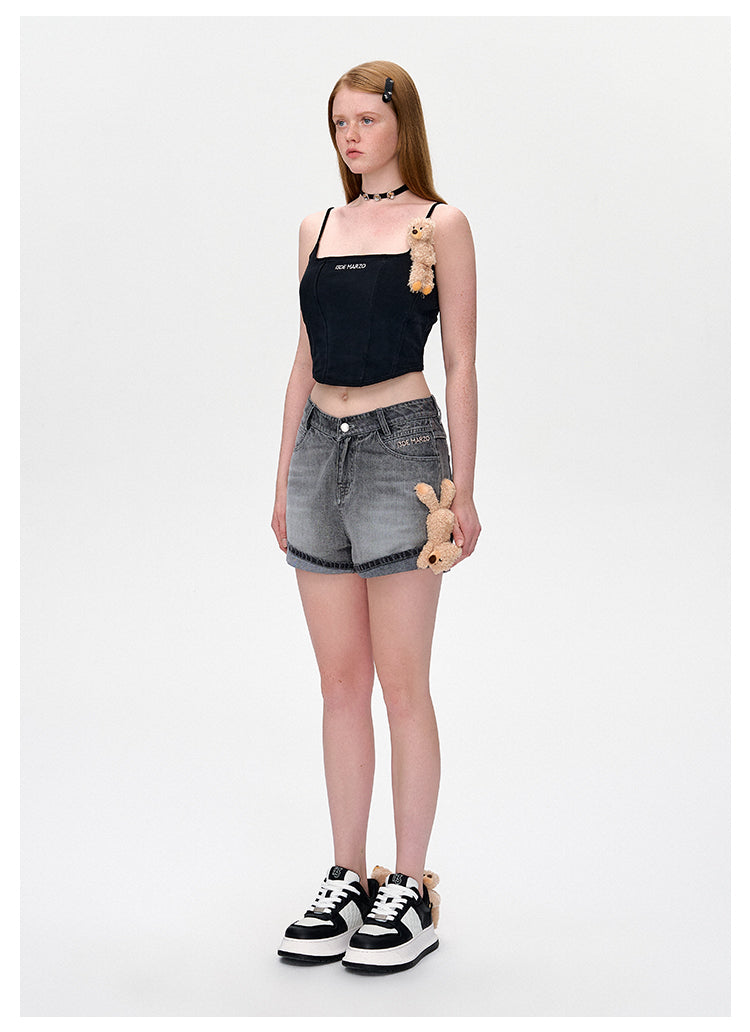 13DE MARZO Bear Edged Pace Jorts - 13DE MARZO