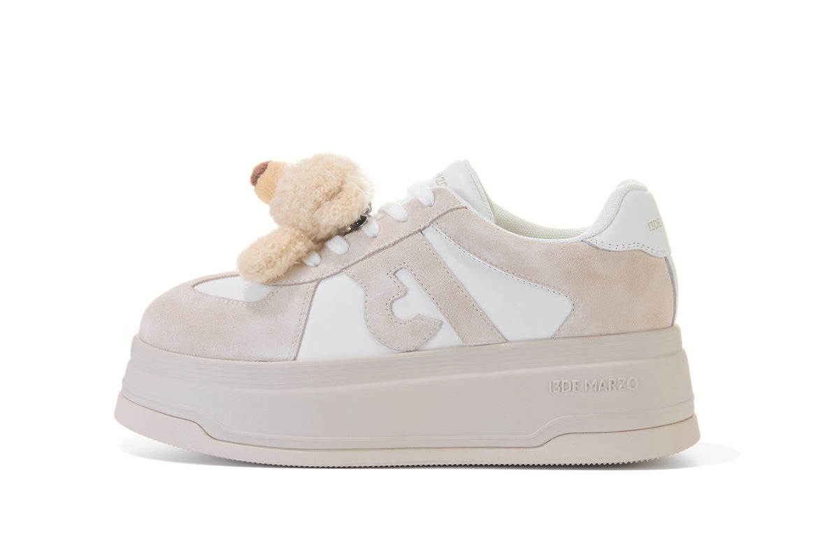 13DE MARZO Training Platform Shoes Beige - 13DE MARZO