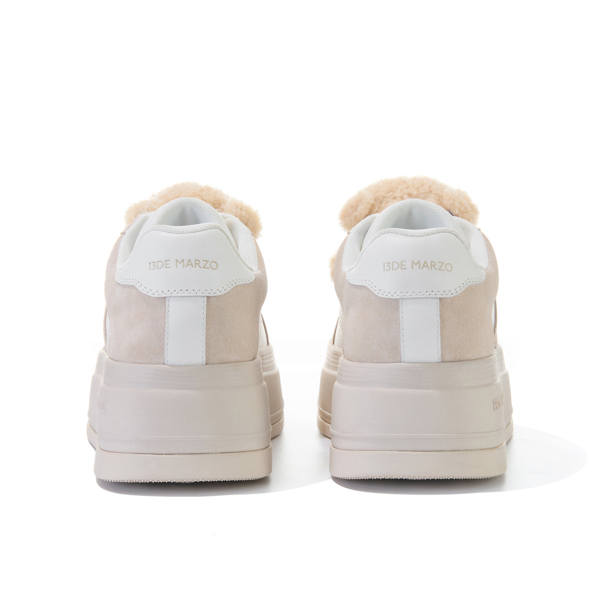 13DE MARZO Training Platform Shoes Beige - 13DE MARZO