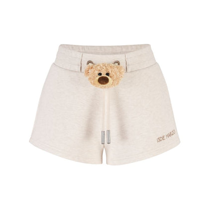 13DE MARZO Doozoo Brushed Shorts Beige - 13DE MARZO