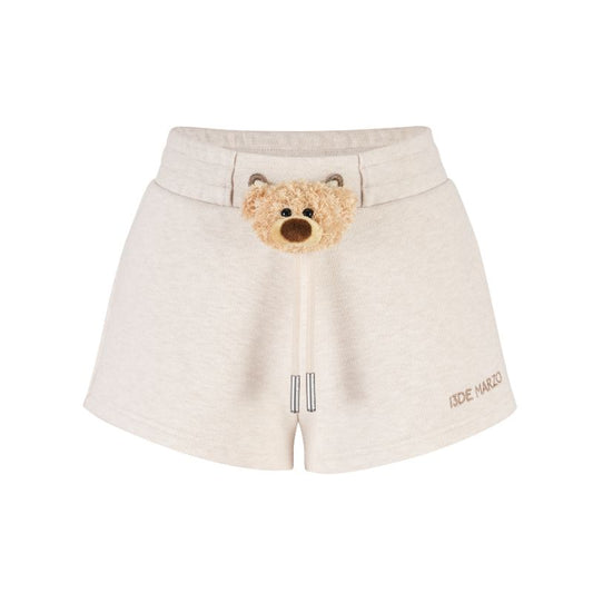 13DE MARZO Doozoo Brushed Shorts Beige - 13DE MARZO