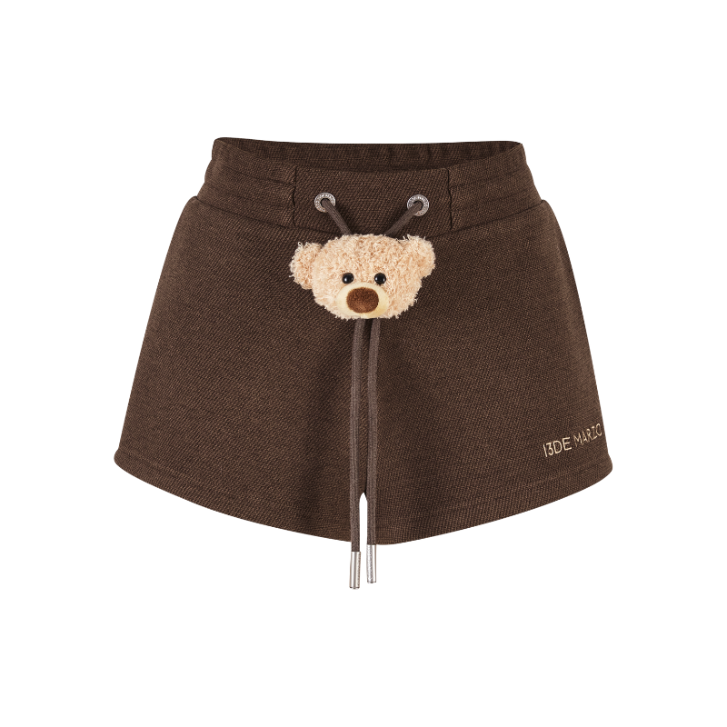 13DE MARZO Doozoo Brushed Shorts Brown - 13DE MARZO