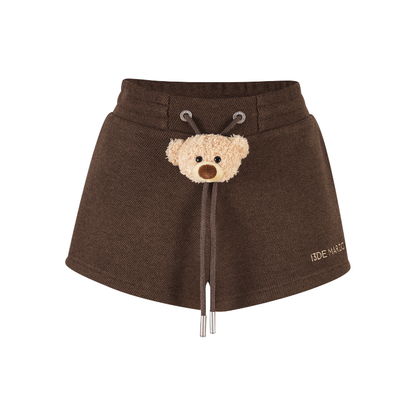 13DE MARZO Doozoo Brushed Shorts Brown - 13DE MARZO