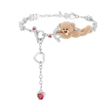 13DE MARZO Cupid Bear Bracelet - 13DE MARZO