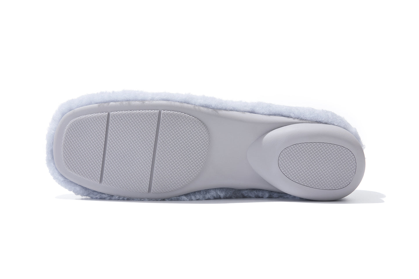 13DE MARZO Furry Ballet Mary Janes Blue