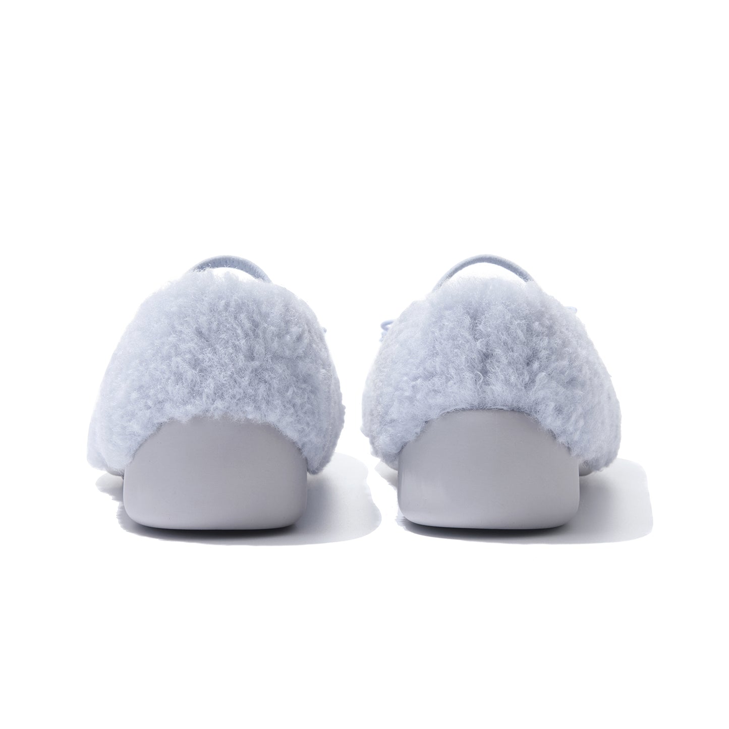 13DE MARZO Furry Ballet Mary Janes Blue