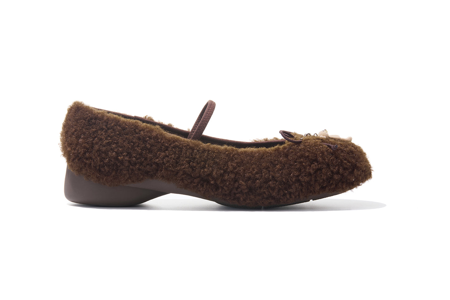 13DE MARZO Furry Ballet Mary Janes Brown