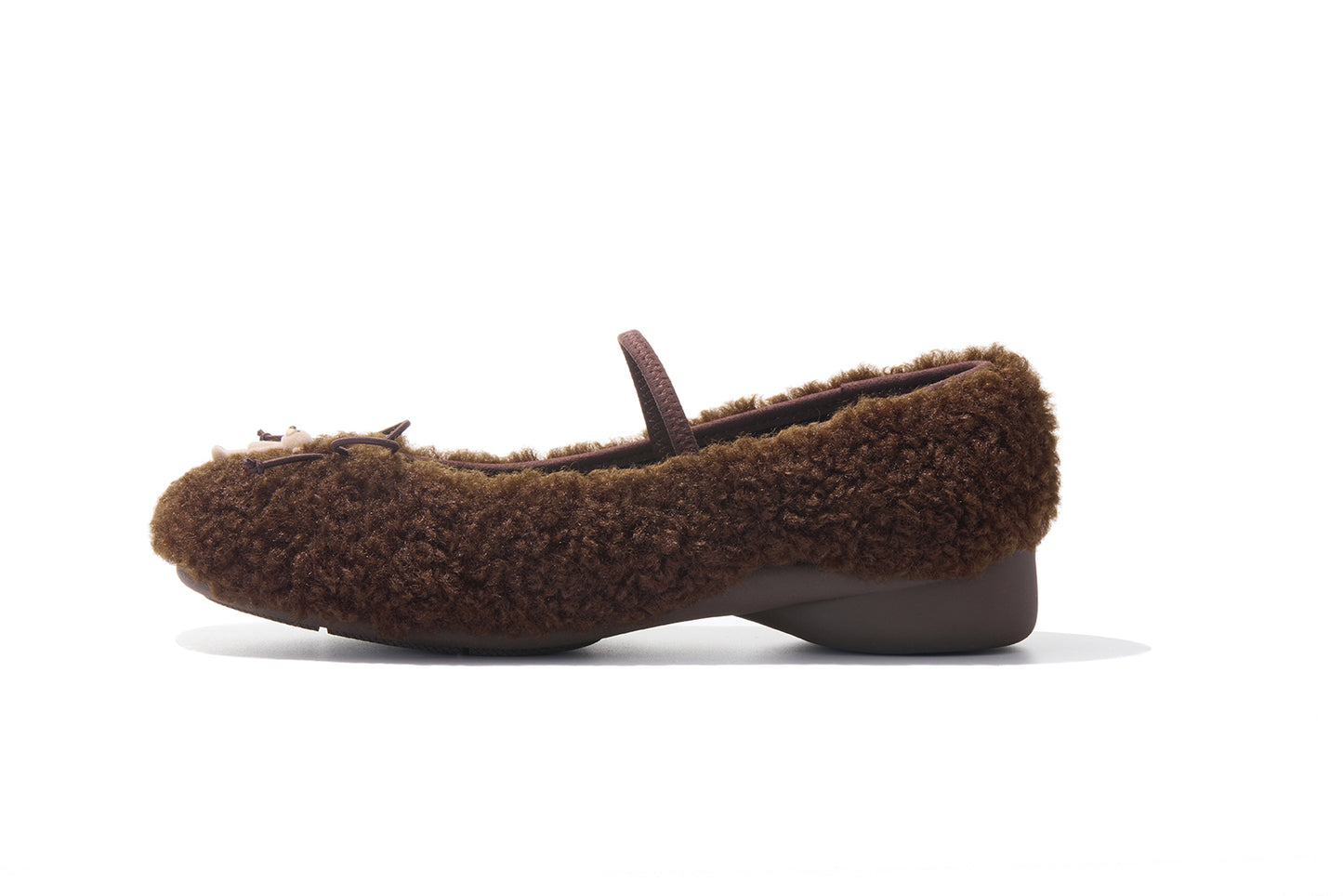 13DE MARZO Furry Ballet Mary Janes Brown
