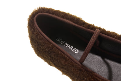 13DE MARZO Furry Ballet Mary Janes Brown