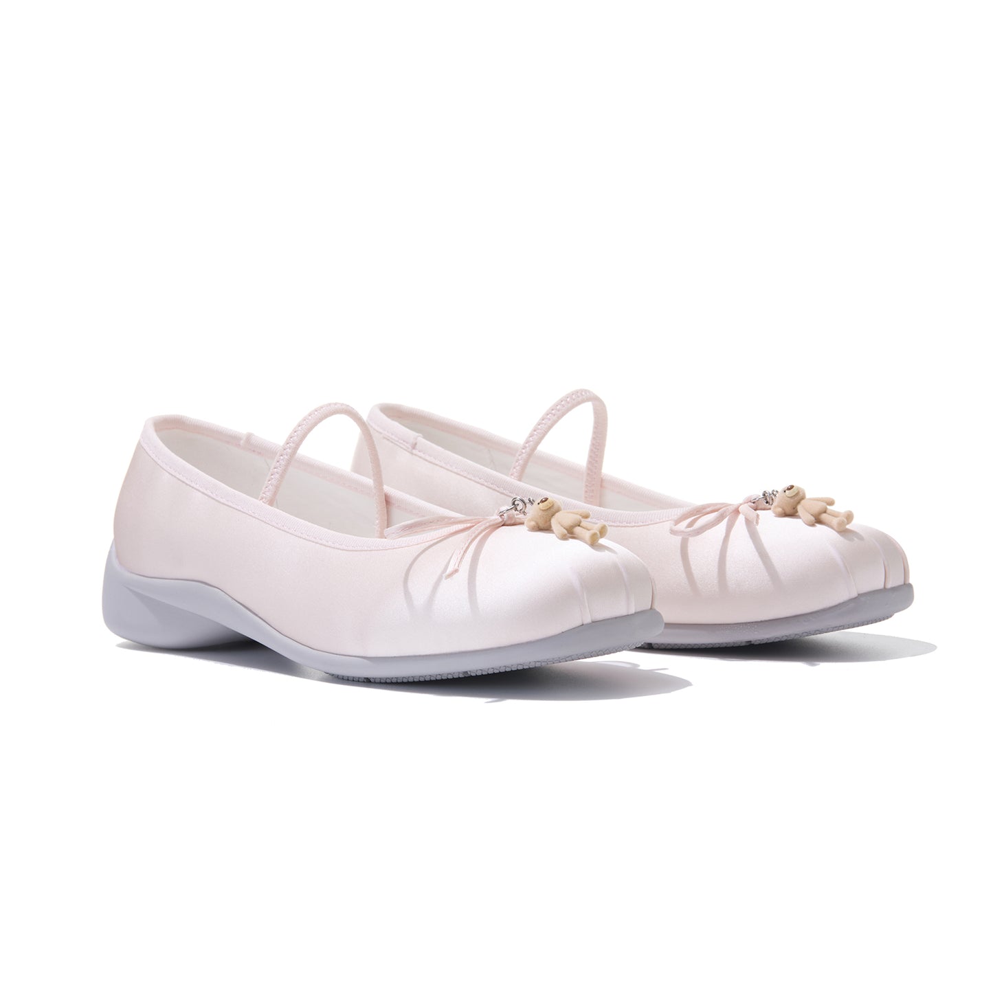 13DE MARZO Stain Ballet Mary Janes Pink