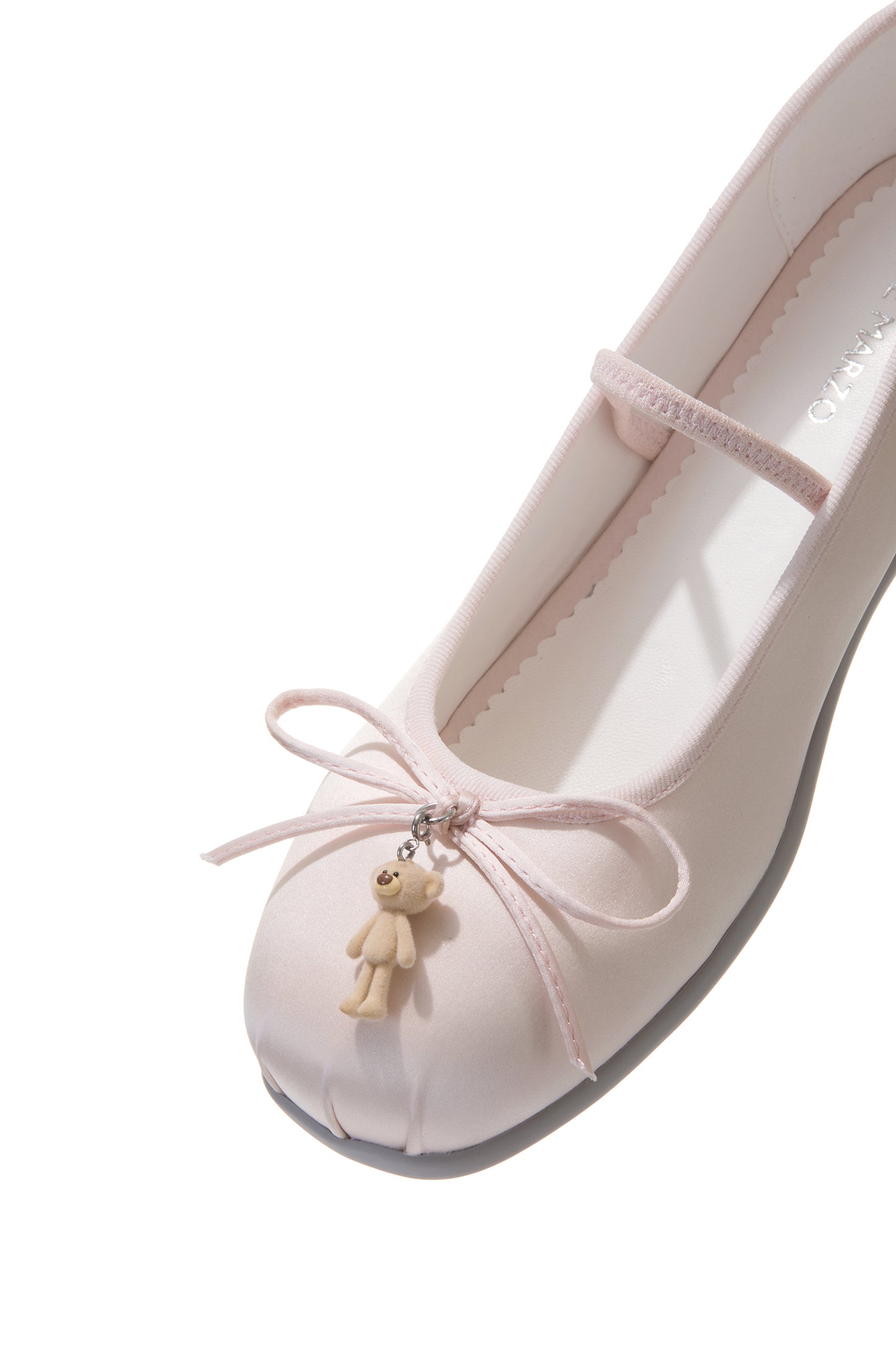 13DE MARZO Stain Ballet Mary Janes Pink