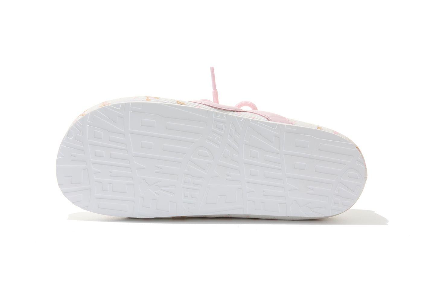 13DE MARZO Floral Bear Canvas Shoes Pink