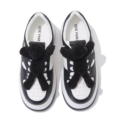 13DE MARZO Casual Platform Sneakers Black