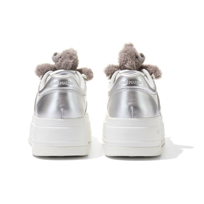 13DE MARZO Casual Platform Sneakers Silver