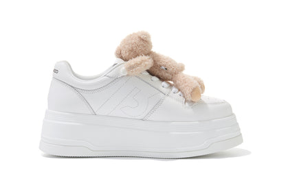 13DE MARZO Casual Platform Sneakers White