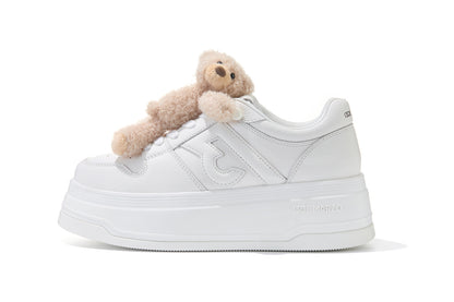 13DE MARZO Casual Platform Sneakers White