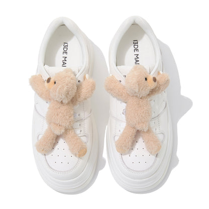 13DE MARZO Casual Platform Sneakers White