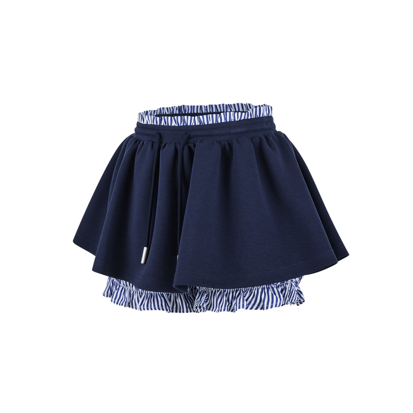 13DE MARZO Lines Bear Dress Navy Blue