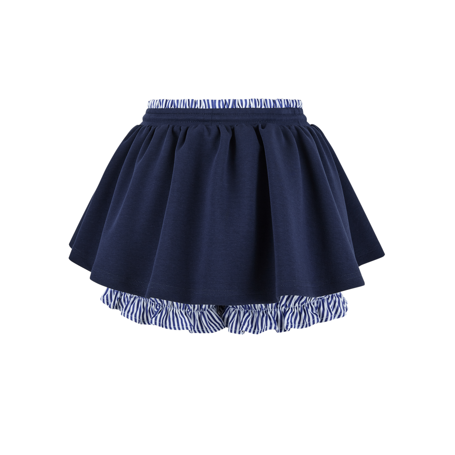13DE MARZO Lines Bear Dress Navy Blue