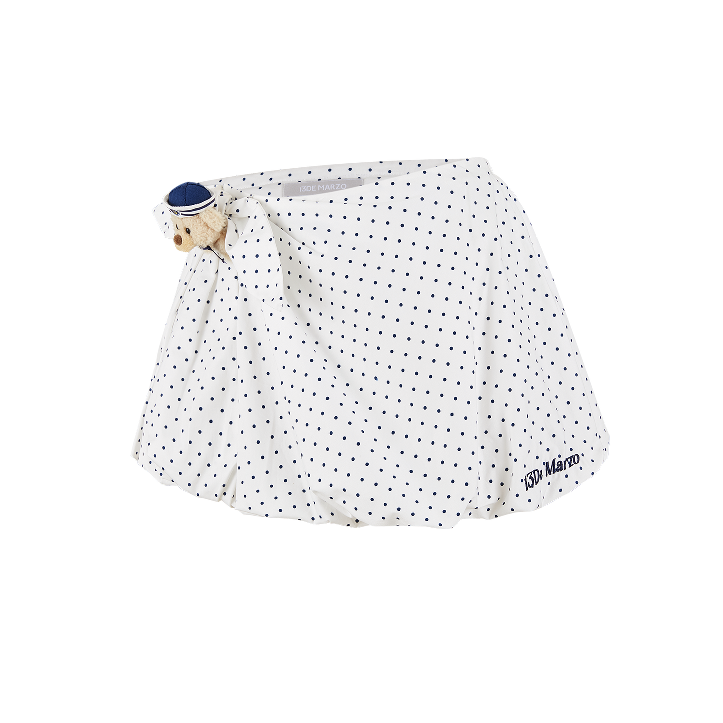13DE MARZO Sailor Bear Polka Dot Bloomer Skirt - 13DE MARZO